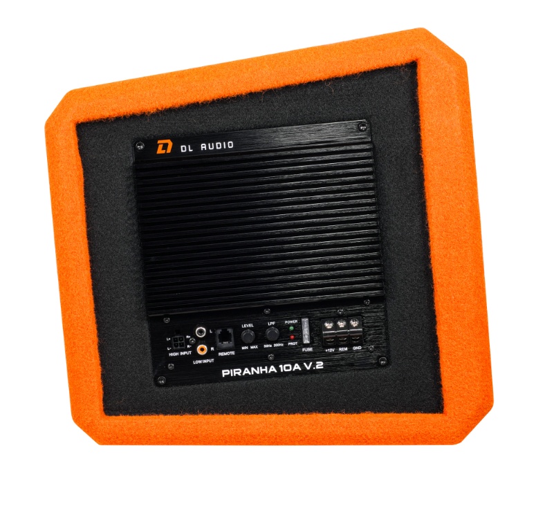 Сабвуфер автомобильный DL Audio Piranha 10A V2 ORANGE - фото4