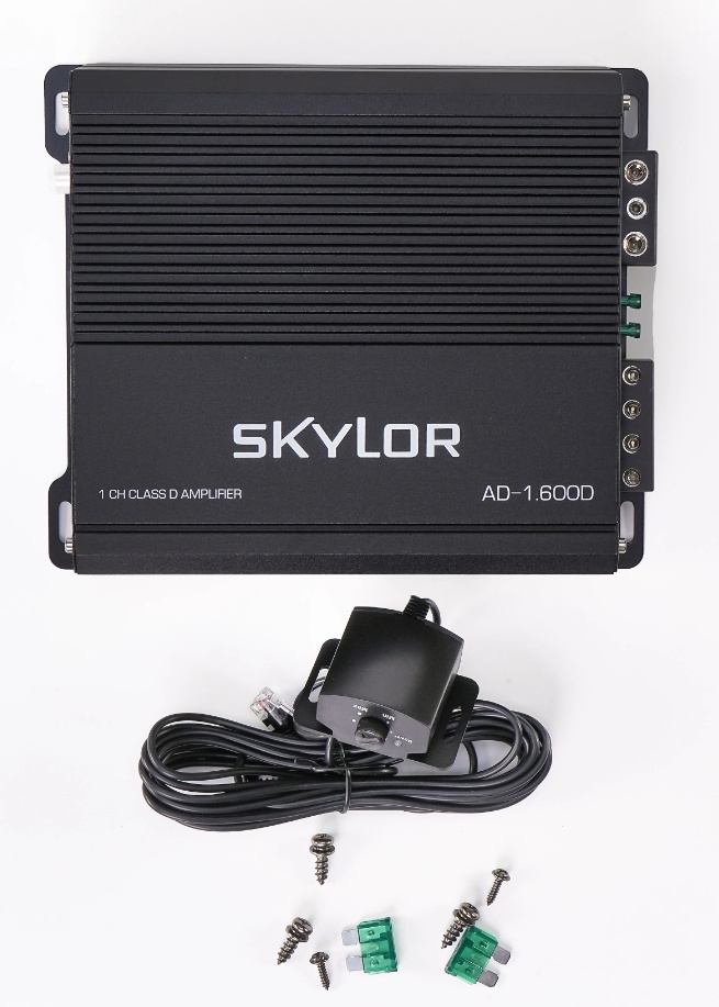 Автомобильный одноканальный усилитель SKYLOR AD-1.600D - фото5