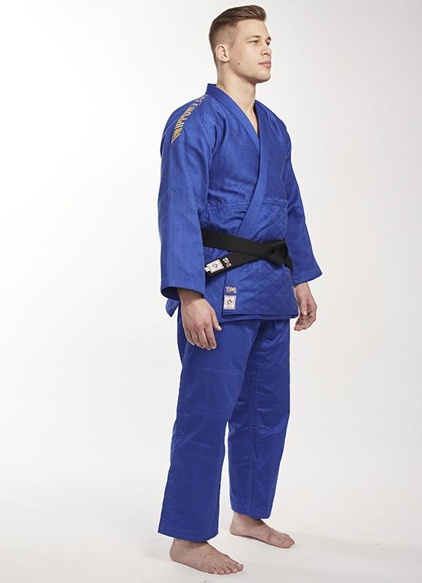 Куртка дзюдо IPPON GEAR Legend IJF, синий, 175-190 - фото