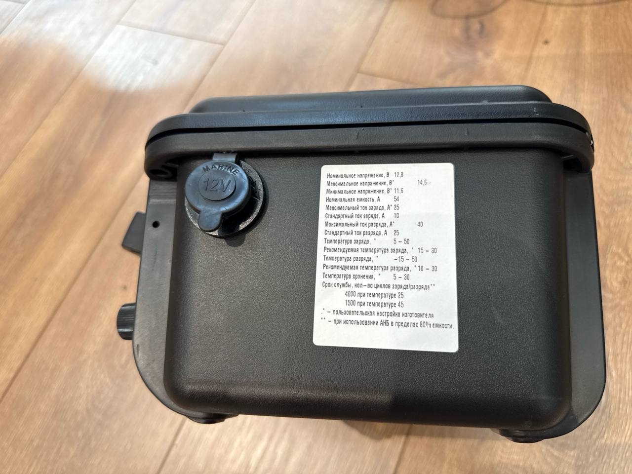 Аккумулятор UniTok Lifepo4 12V 54 Ah D 12-54 KXI - фото2