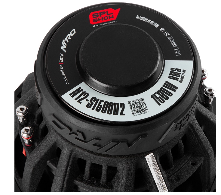 Автомобильный сабвуферный динамик ACV SPL SHOW NITRO N12-S1500D2 - фото5