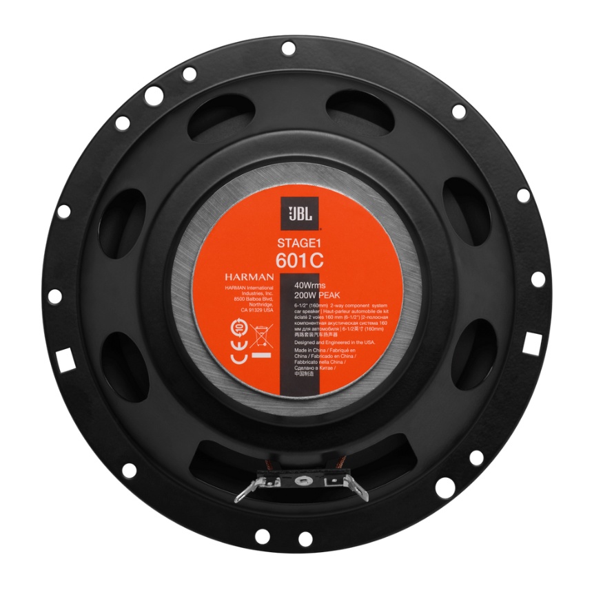 Компонентная двухполосная акустическая система JBL STAGE1 601C - фото2