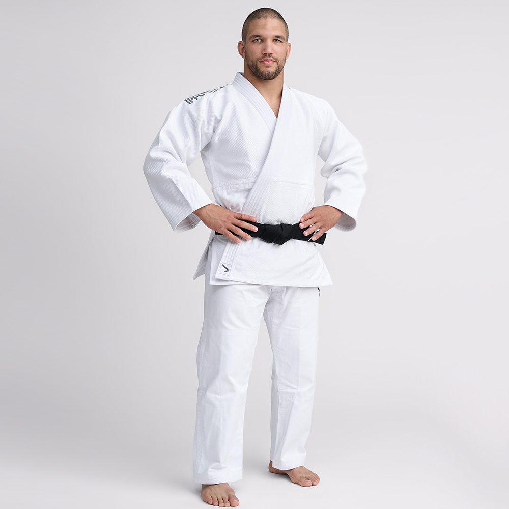 Кимоно дзюдо IPPON GEAR Fighter 2  белый (JJ751W-170, JP283W) 170, 180, 195 - фото