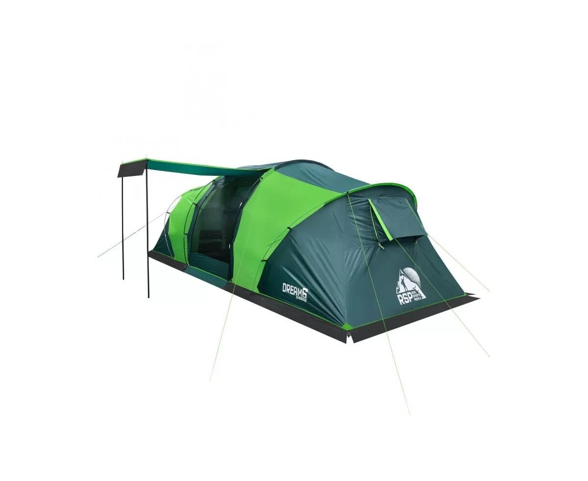 Туристическая палатка RSP Dream 6 (зеленая) - фото