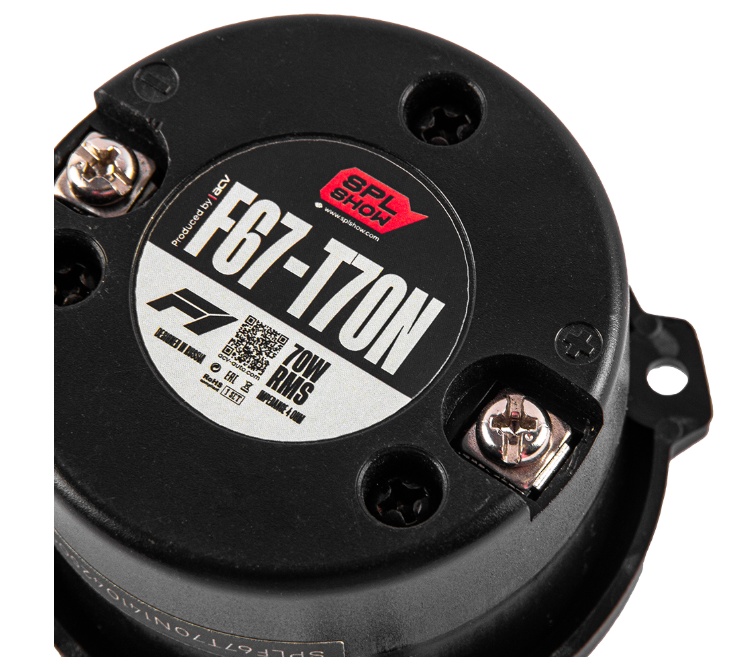 Высокочастотные динамики ACV SPL SHOW F1 F67-T70N - фото4