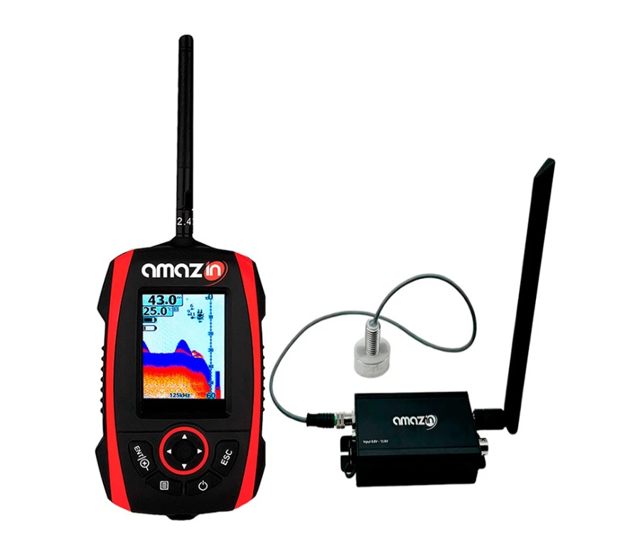 Беспроводной эхолот Amazin FishFinder FF777-PRO-CWLS - фото
