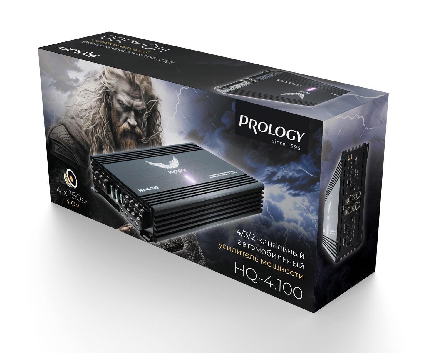 Автомобильный усилитель PROLOGY HQ-4.100 - фото6