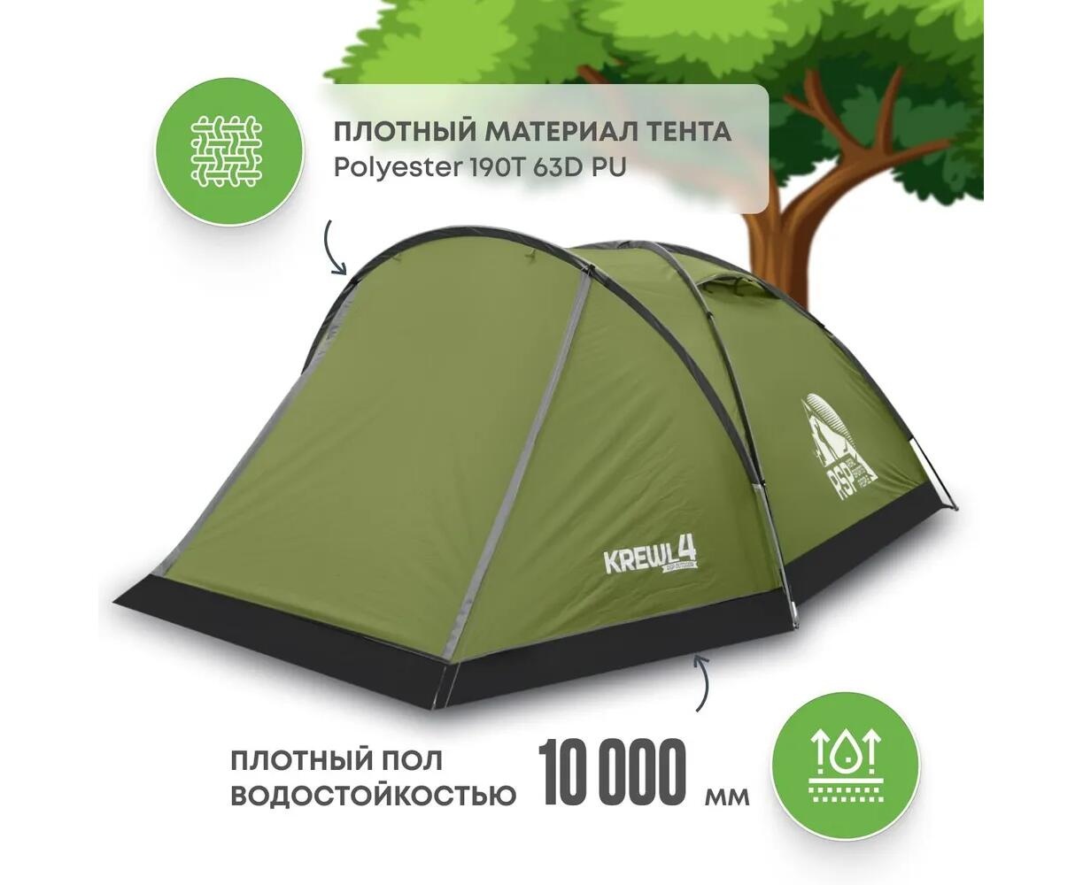 Туристическая палатка RSP Krewl 4 - фото2