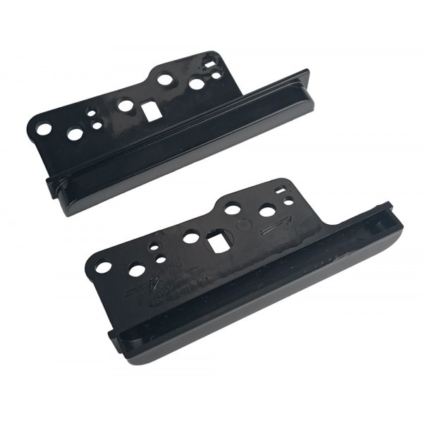 CARAV 11-910 - 2-DIN переходная рамка TOYOTA универсальная / 200x100mm -> 178x100mm (блест.черная) - фото3