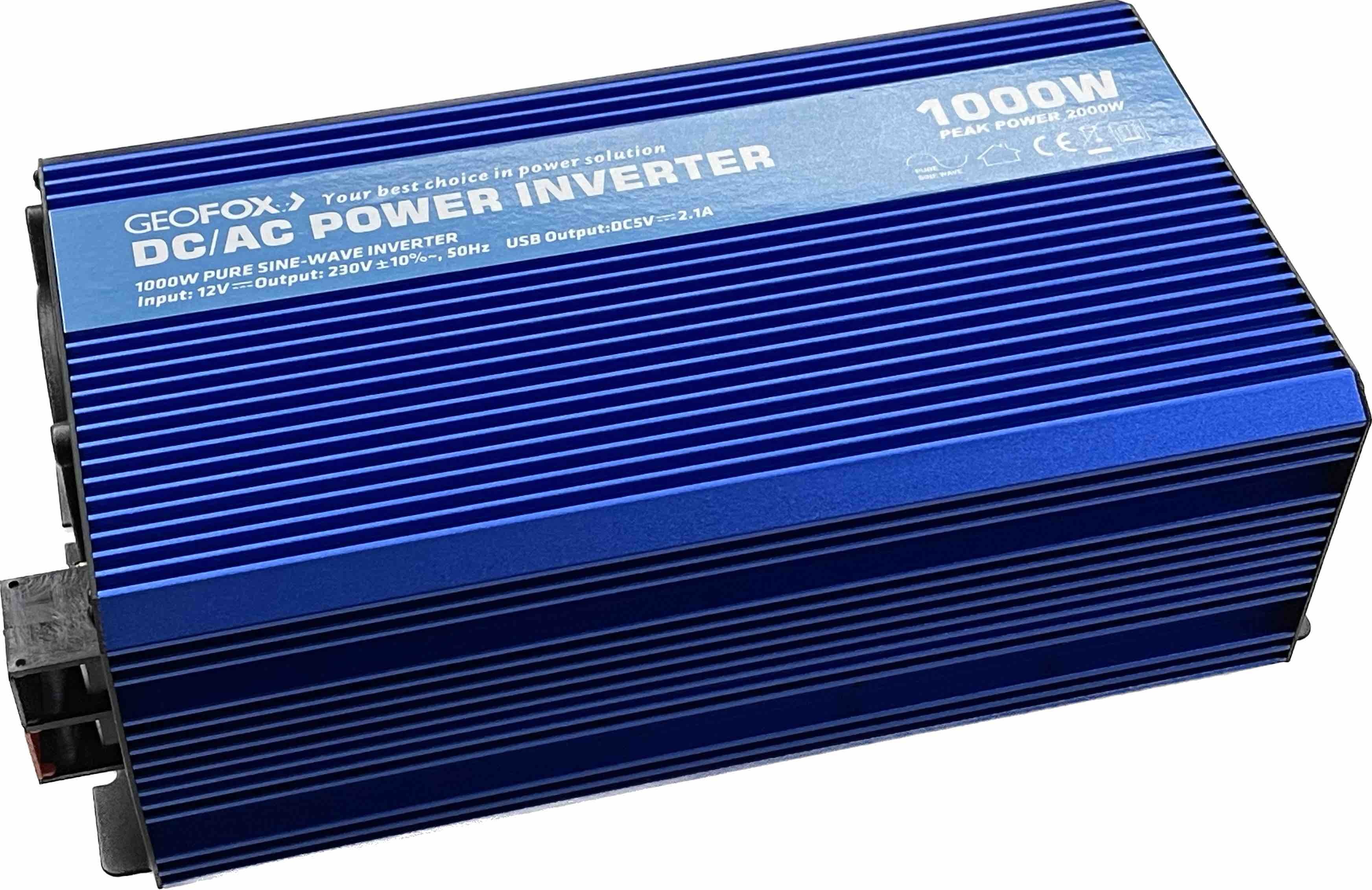 Автомобильный инвертор Geofox P 1000W/12v - фото2