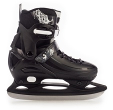 Коньки ледовые, раздвижные TIAN-E TE-IS762BKM, черные - фото2