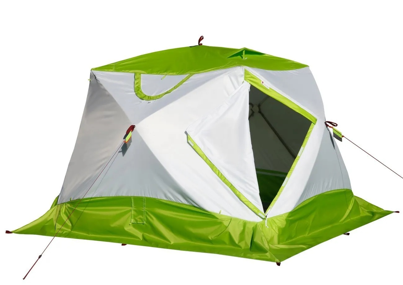 Палатка для зимней рыбалки ЛОТОС Куб 4 Компакт Термо (лонг) - фото