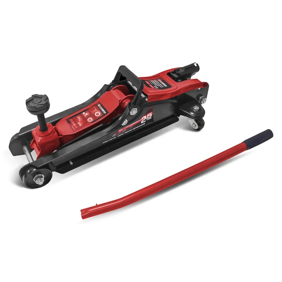 Домкрат подкатной гидравлический 2.5т. FORCEKRAFT FK-T830031BS - фото