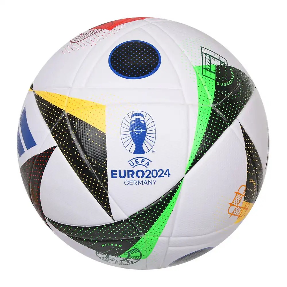 Мяч футбольный 5-го размера Adidas EURO 2024 LGE FIFA Quality Ball IN9367 - фото