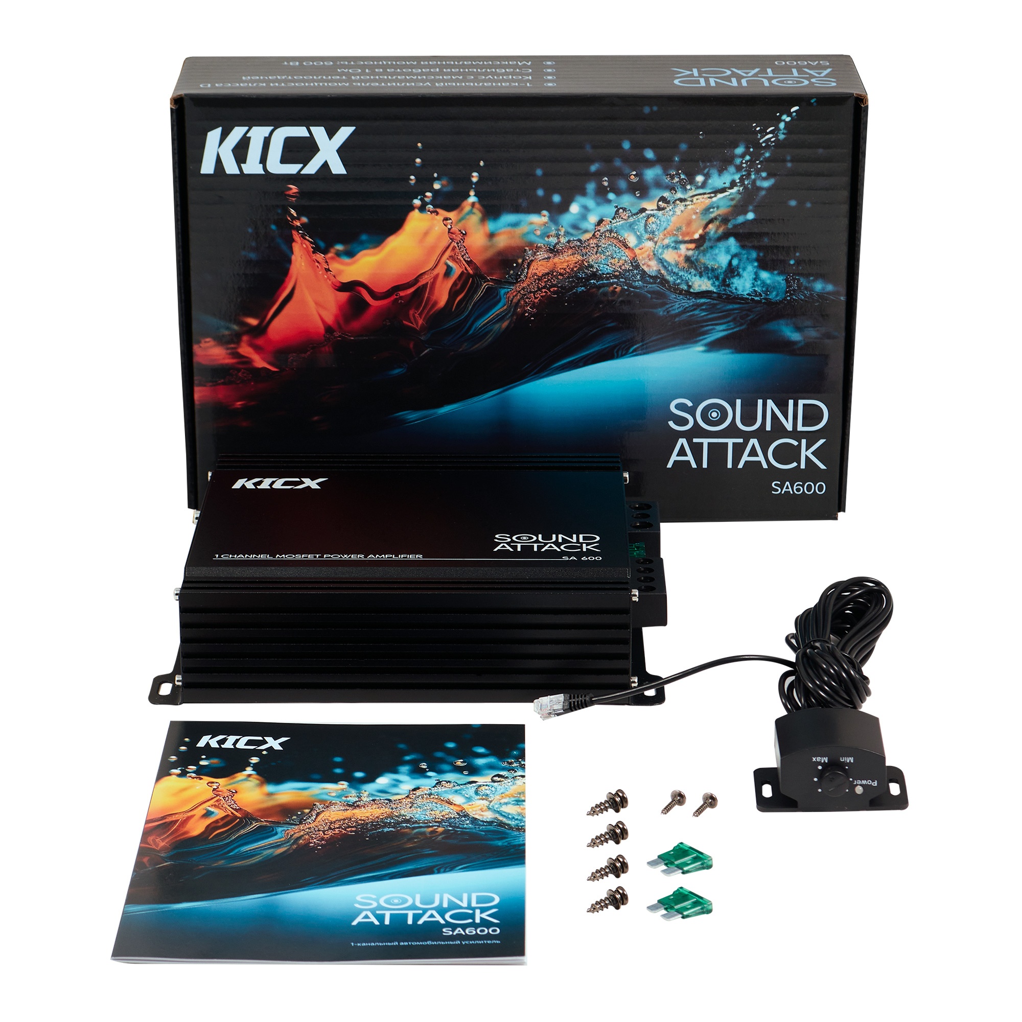 Автомобильный усилитель KICX SA 600 - фото6