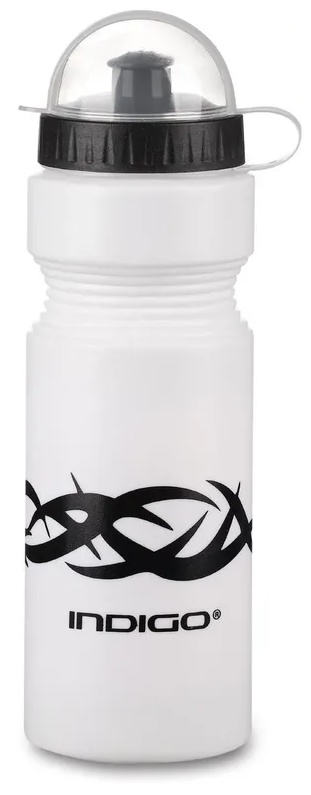 Бутылка для воды INDIGO TATTOO, 750 мл, белый (IN036-T-WH) - фото