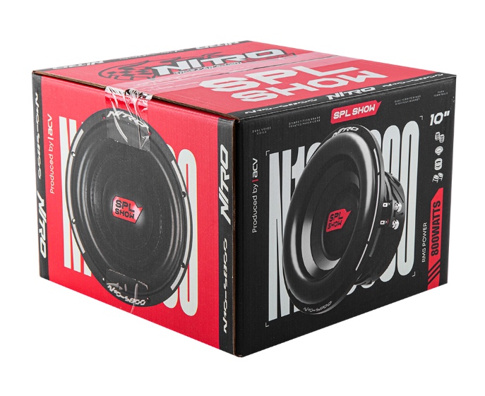 Автомобильный сабвуферный динамик ACV SPL SHOW NITRO N10-S800D2 - фото6
