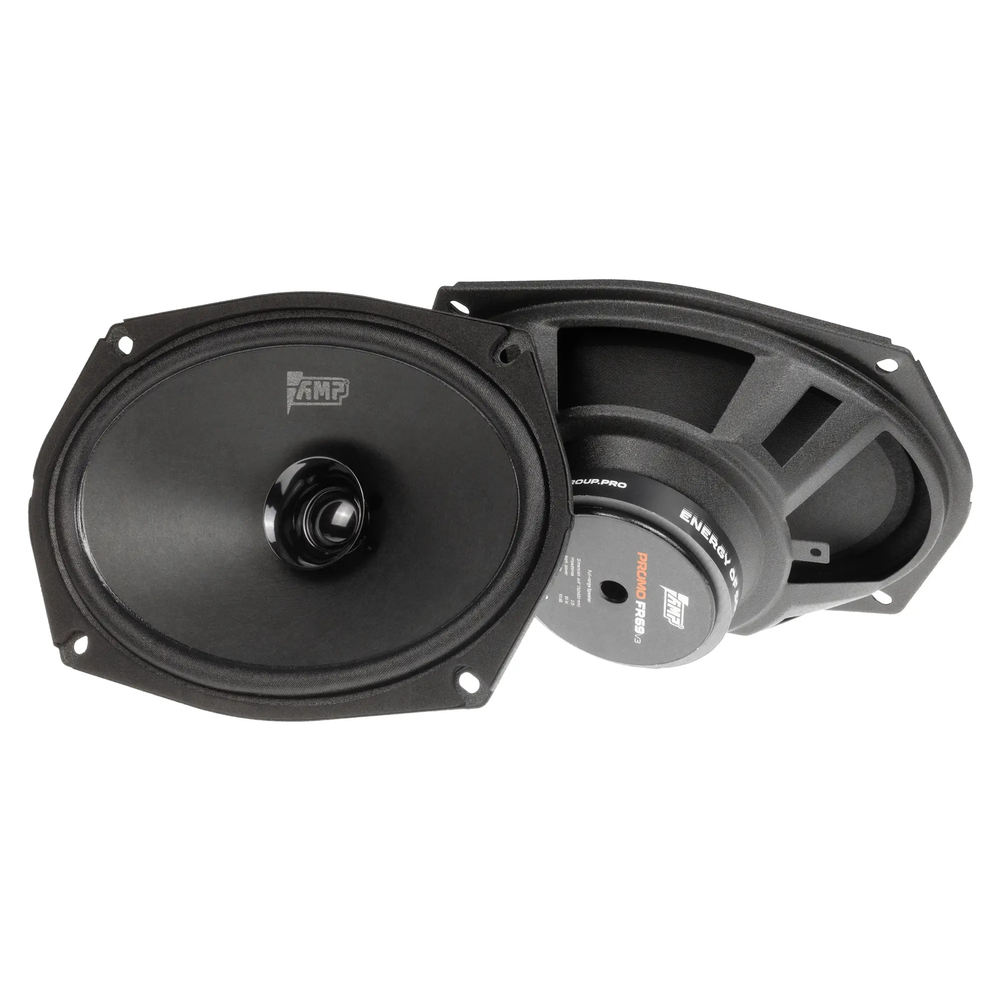 Широкополосная автомобильная акустическая система AMP PROMO FR69 v3 - фото