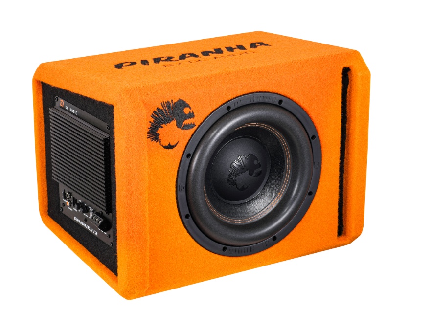Сабвуфер автомобильный DL Audio Piranha 10A V2 ORANGE - фото