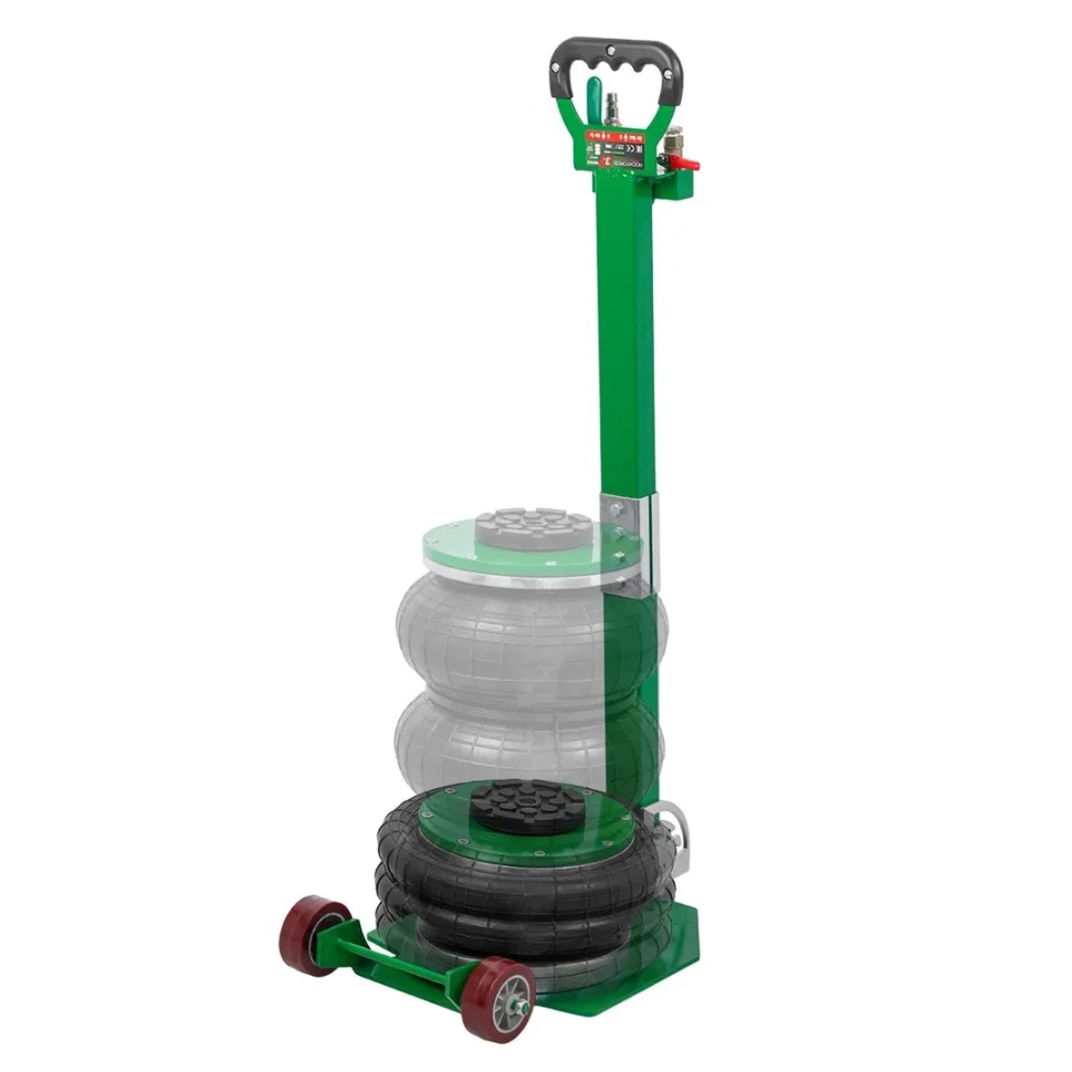 Домкрат подкатной пневматический 3т RockFORCE RF-TRA1812 - фото