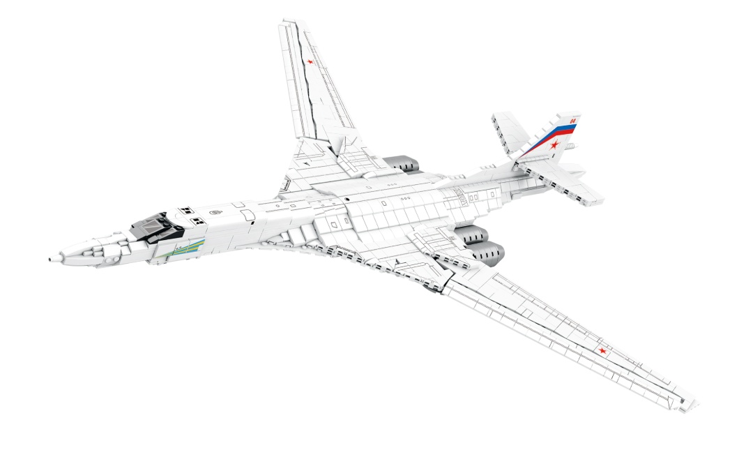 Конструктор Бомбардировщик Reobrix 33036 Ту-160 - фото