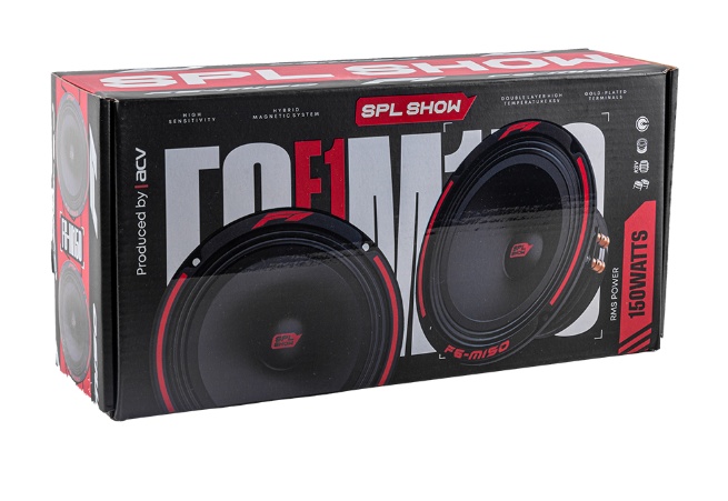 Среднечастотная акустическая система ACV SPL SHOW F1 F6-M150 - фото5