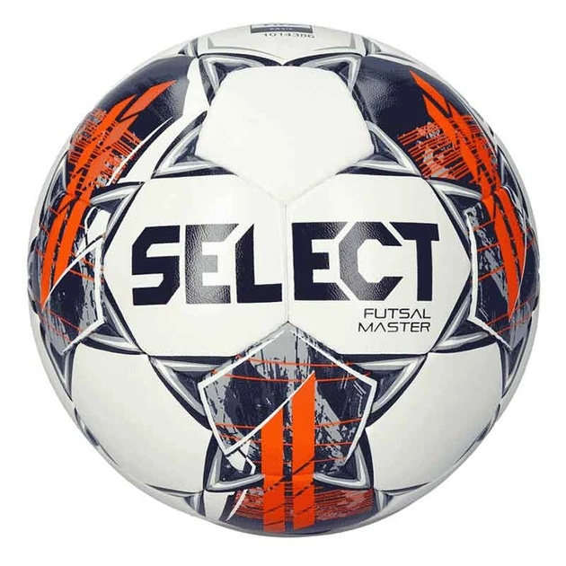 Мяч футзальный Select Futsal Master v22 Бело-Оранжевый №4 - фото