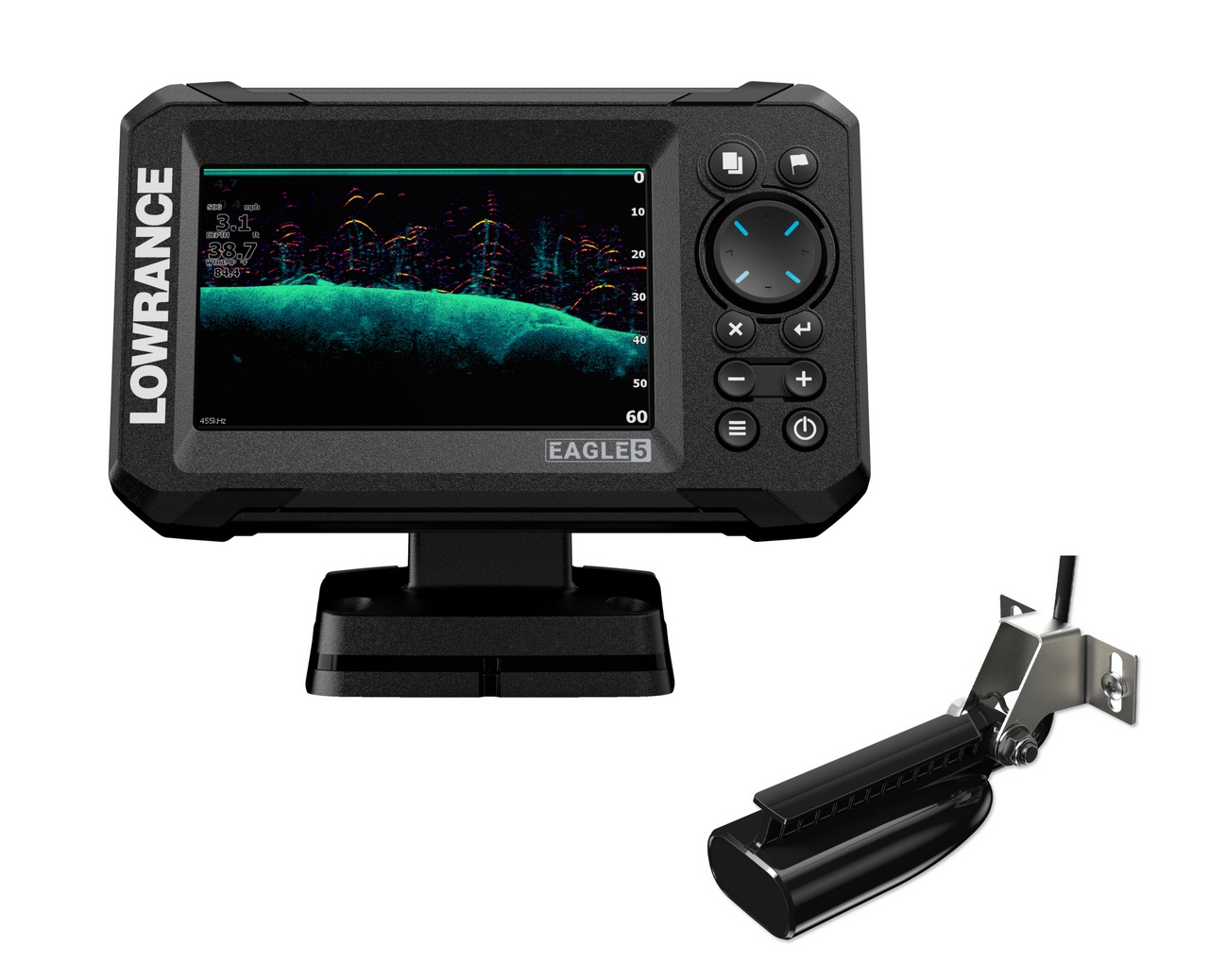 Эхолот Lowrance Eagle 5 с датчиком SplitShot HD 83/200 - фото