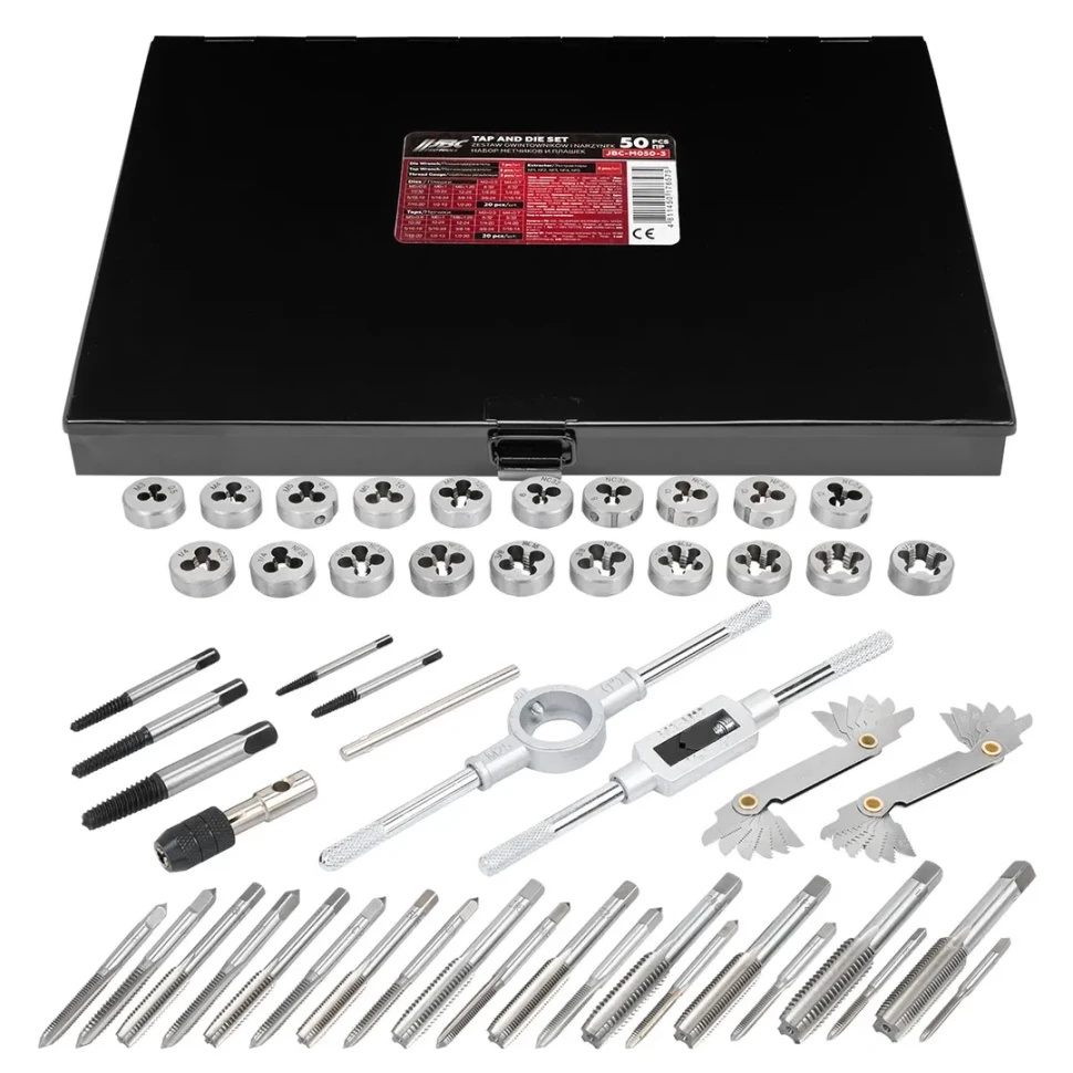 Набор метчиков и плашек 50пр. JBC-M050-3 - фото