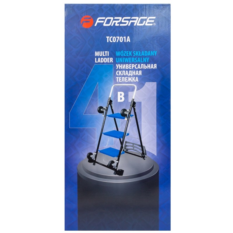 Тележка универсальная складная 4в1(платформенная  Forsage F-TC0701A - фото5