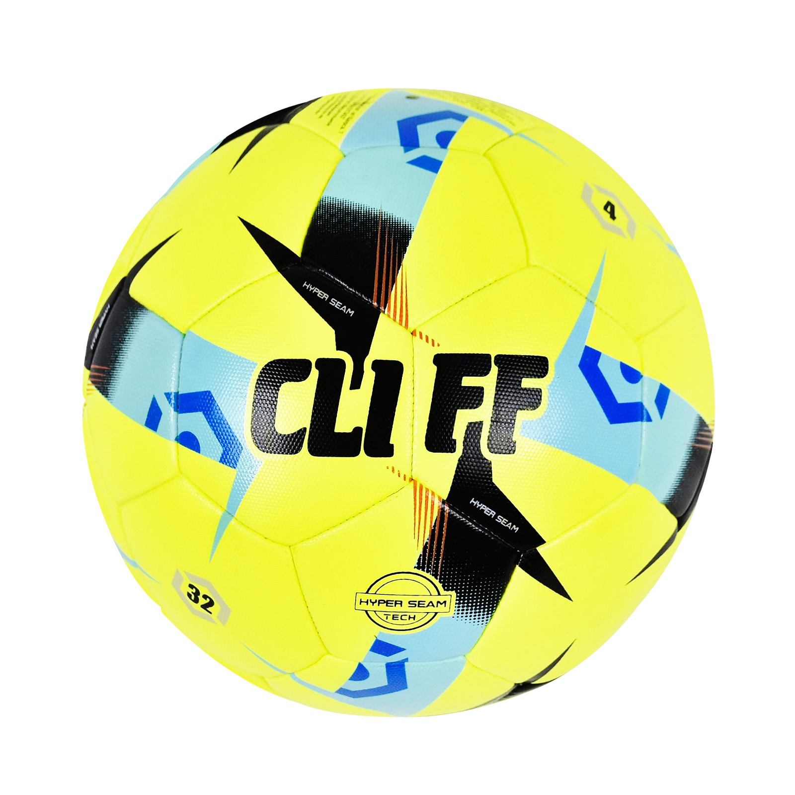 Мяч футбольный CLIFF CF-HS-3242, PU, №4 (Hibrid) - фото