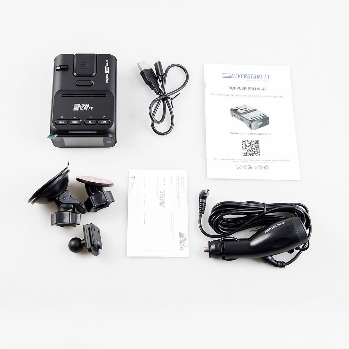 Радар-детектор SilverStone F1 Doppler PRO Wi-Fi - фото6