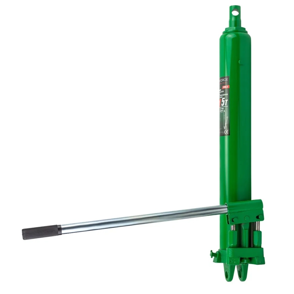 Цилиндр гидравлический удлиненный с двухштоковым насосом, 5т Rock FORCE RF-1205-2 - фото
