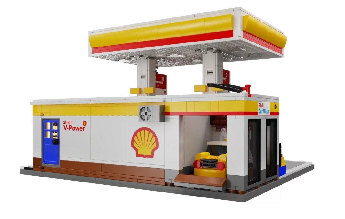 Конструктор CaDa заправка Shell Retail Station C66026W - фото5
