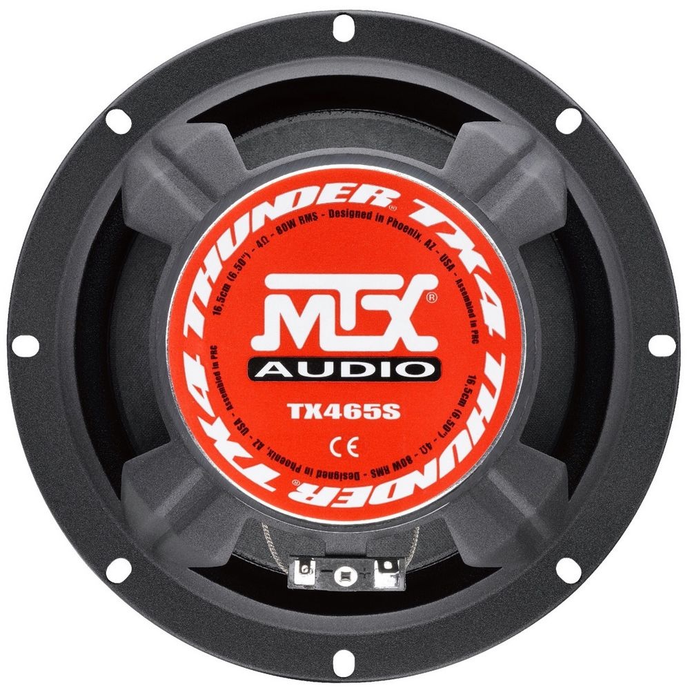 Компонентная двухполосная акустическая система MTX TX465S - фото4