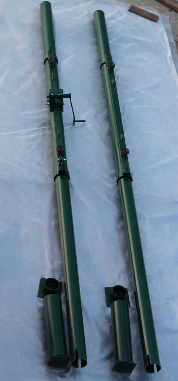 Стойки волейбольные массовые со стаканами и крышками - фото6