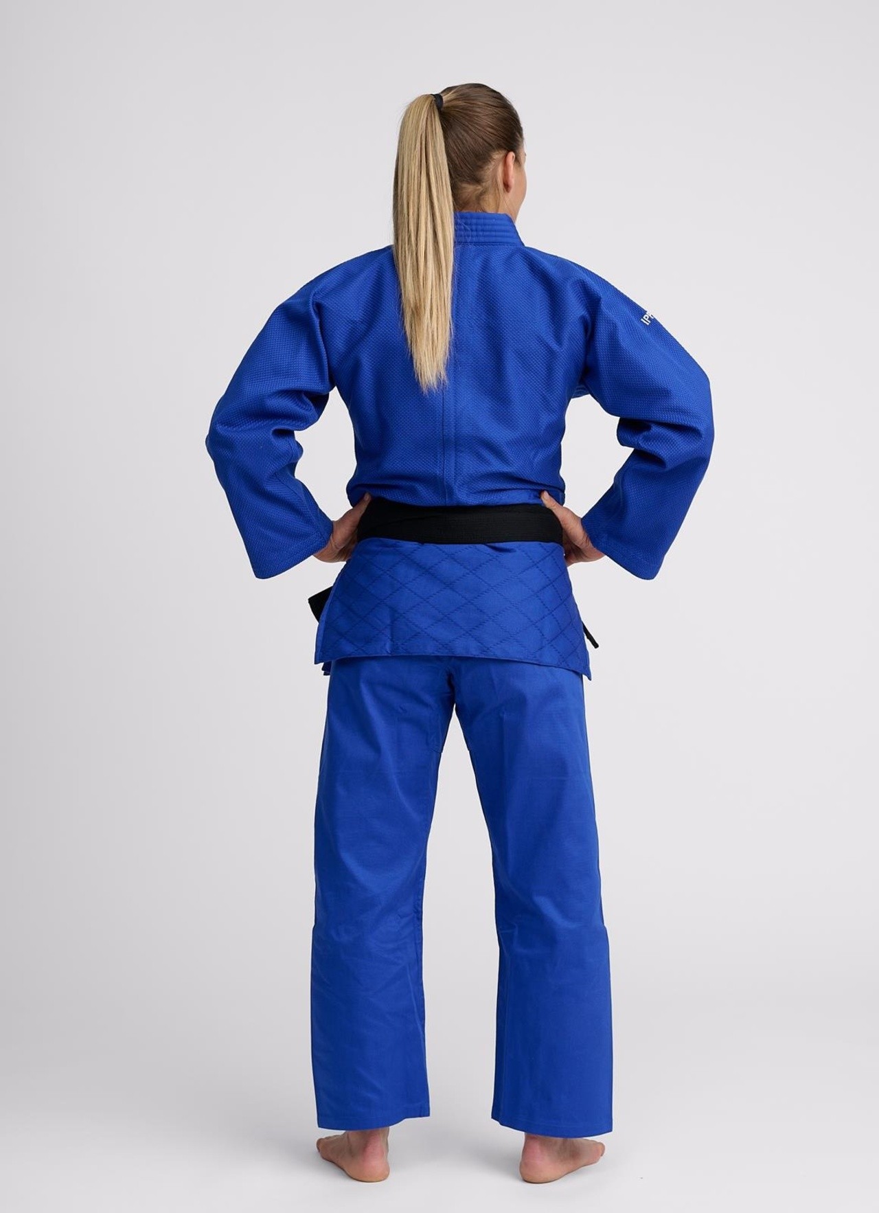 Кимоно дзюдо IPPON GEAR Basic 2 Blue (140-180) - фото4