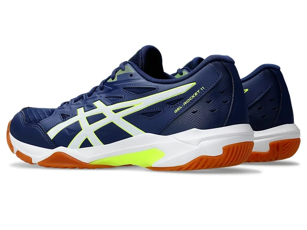 Волейбольные кроссовки мужские Asics Gel-Rocket 11, 1071A091.403 (синие) - фото2