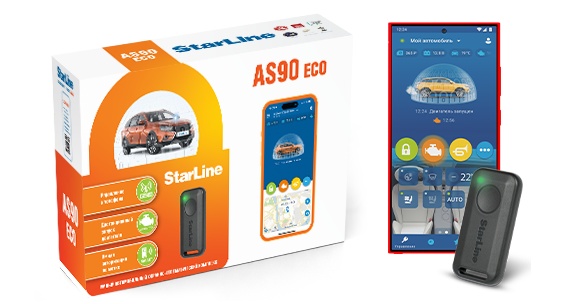 Автосигнализация StarLine AS90 ECO - фото
