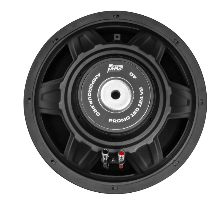 Сабвуферный динамик автомобильный AMP PROMO 150 124 ver.2 - фото3