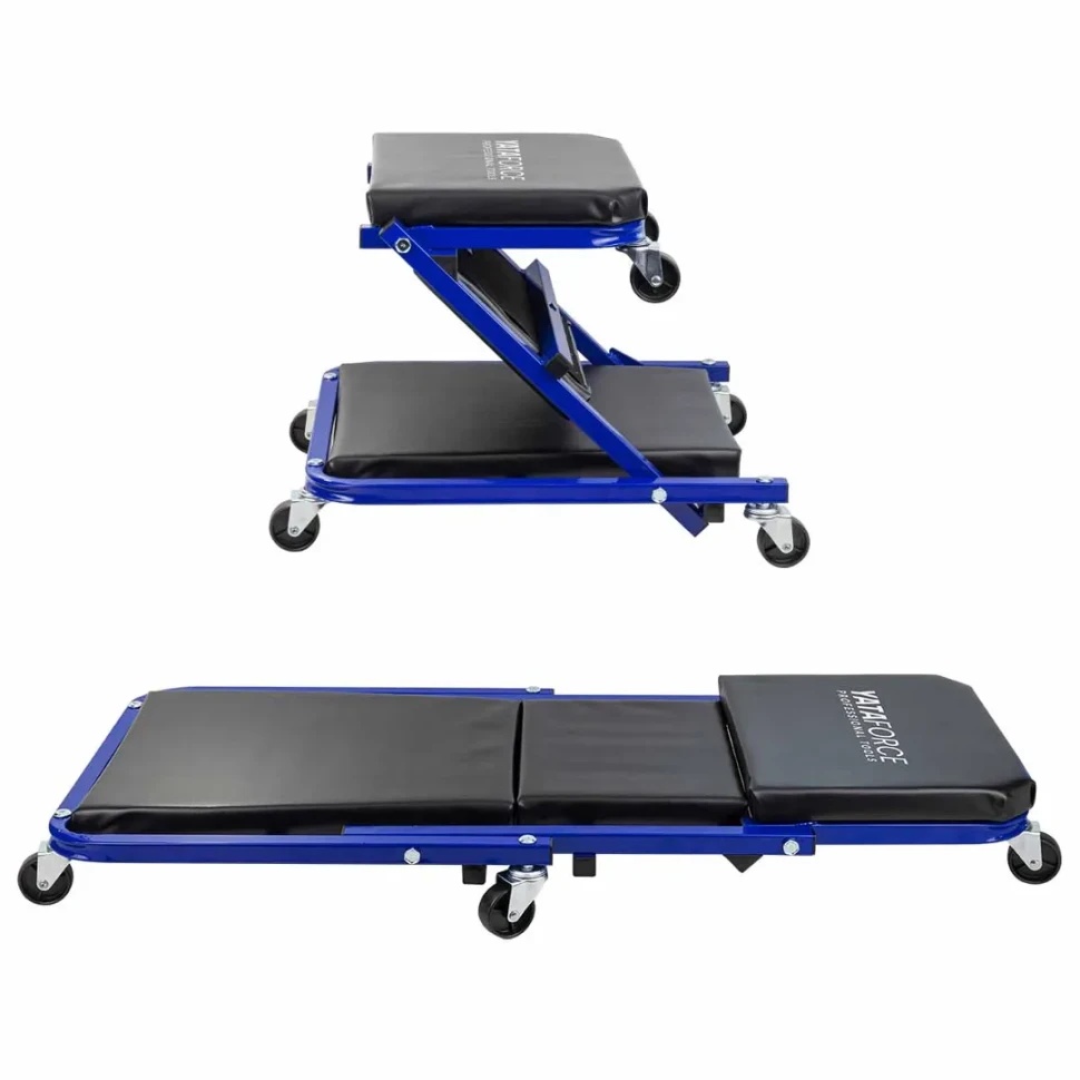 Лежак трансформер подкатной на 6-ти колесах (Стул-лежак) YATAFORCE YF-11412 - фото