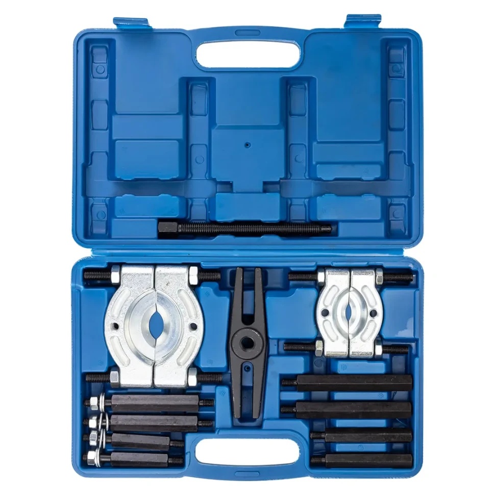 Набор съемников сегментного типа 12пр. (30-50, 50-75мм), в кейсе Forsage F-66610 - фото4