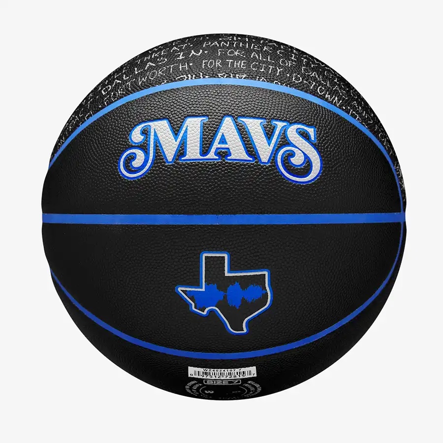 Мяч баскетбольный 7-го размера Wilson NBA TEAM CITY COLLECTOR Dallas Mavericks - фото6