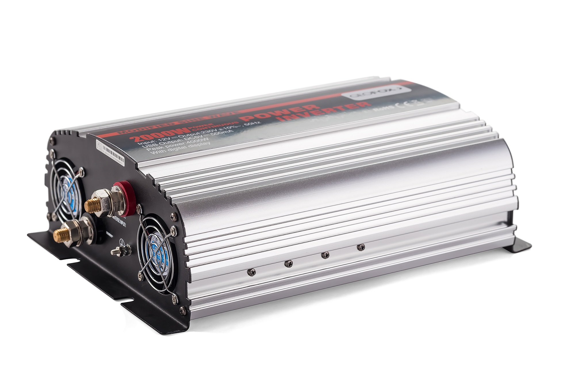 Автомобильный инвертор Geofox MD 2500W/12v-2p - фото