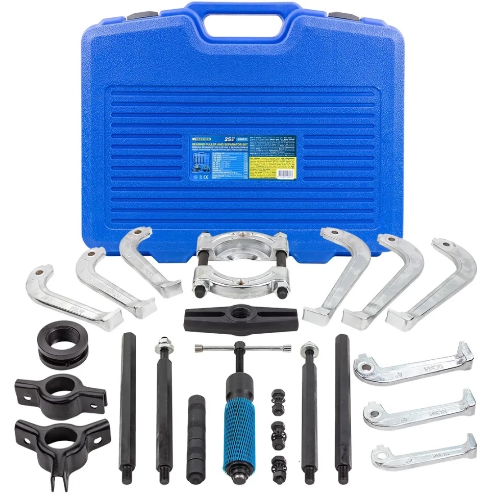 Набор съемников подшипников двух-трехзахватных 25 пр. Partner PA-66622 - фото