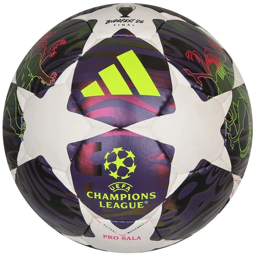 Мяч футзальный 4-го размера Adidas UCL Final 25/26 Pro Sala FIFA Quality Pro - фото