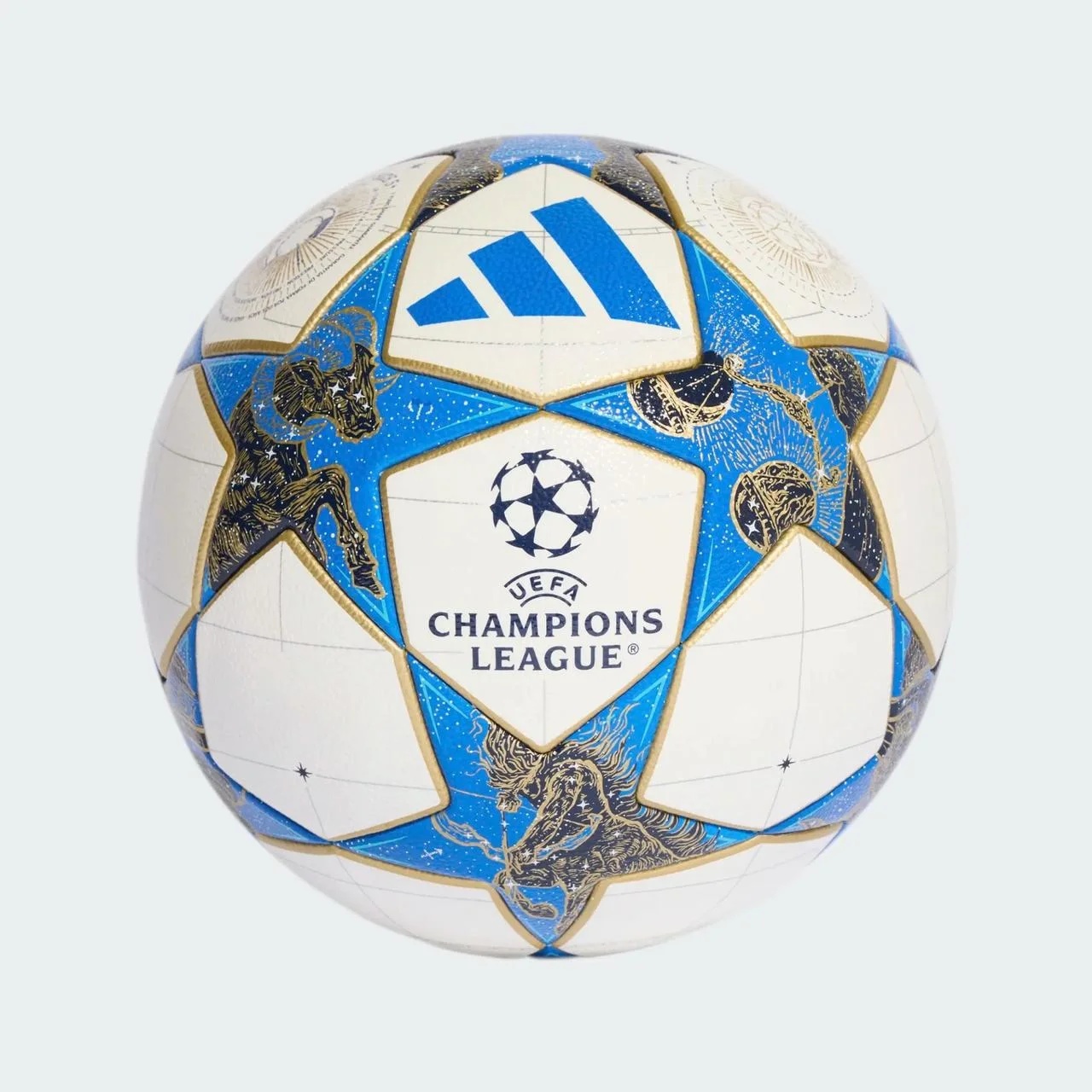 Мяч футбольный 5-го размера Adidas UCL Competition 25/26 League Stage - фото