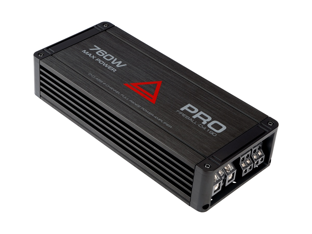 Автомобильный усилитель AURA FIREBALL-D4.190 PRO - фото
