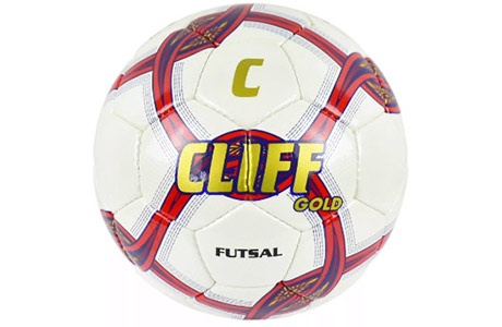 Мяч минифутбол (футзал) CLIFF Gold CF-7069, PU, №4 - фото