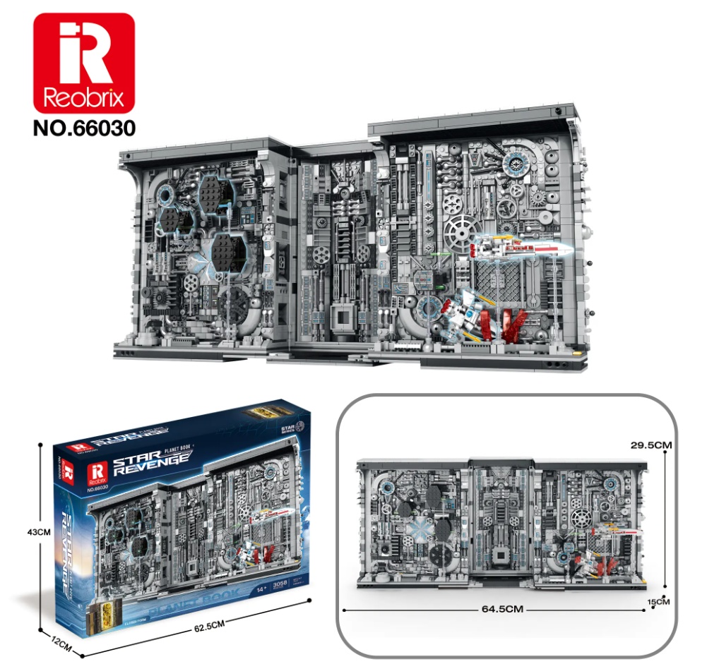 Конструктор Планетарная книга Reobrix 66030 - фото4